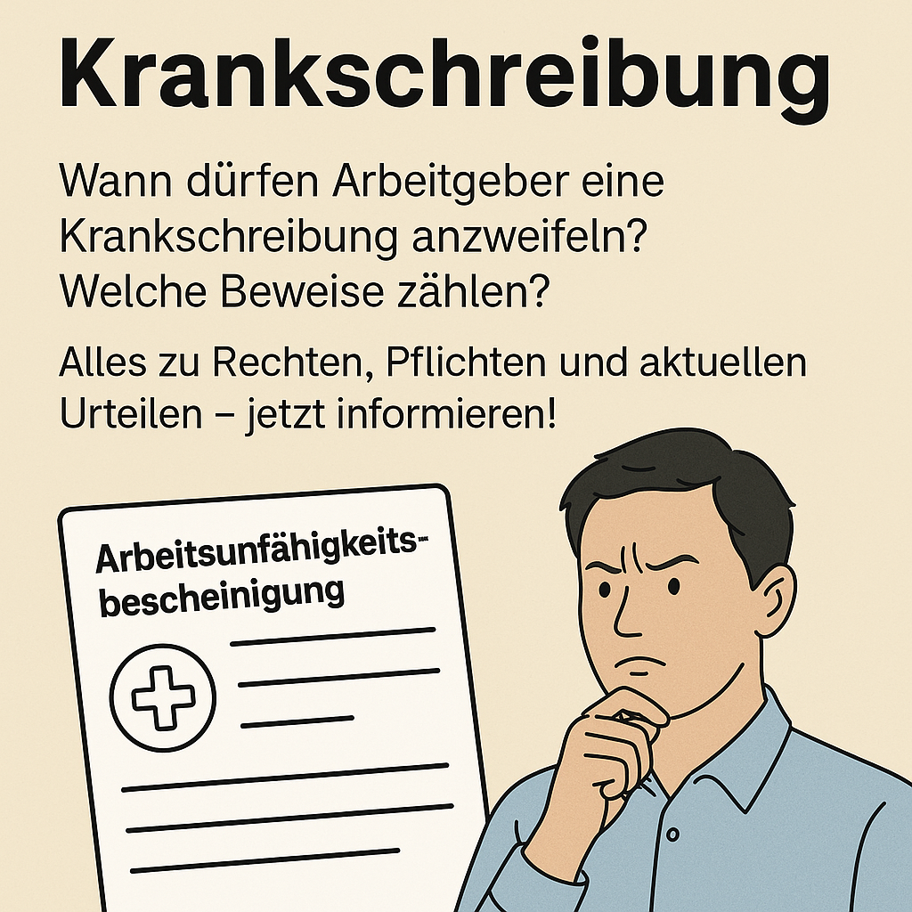 Zweifel an Krankschreibung